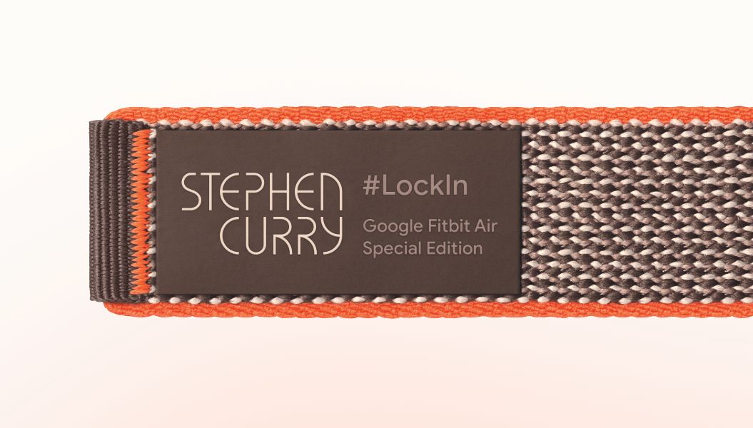 Google Fitbit Air Stephen Curry