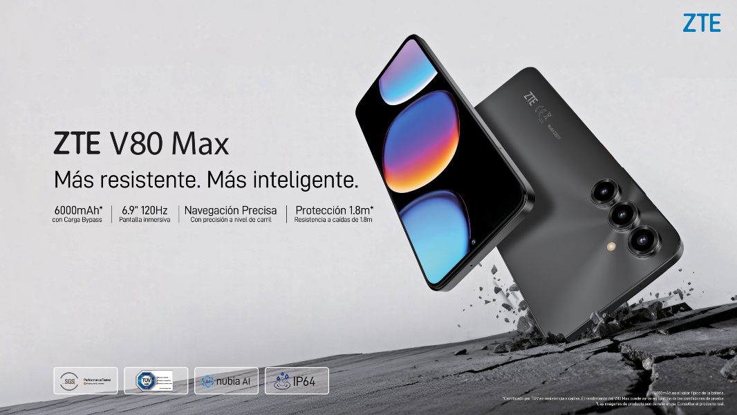ZTE V80 Pro y V80 Max