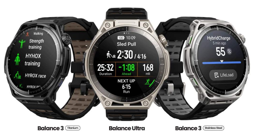 Amazfit Balance Ultra y Amazfit Balance 3