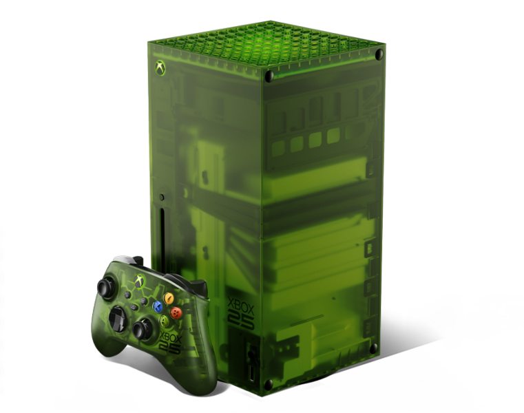 XBOX-Series-X25-TecnoLocura XBOX Series X25: Nueva consola y mando en el icónico verde translúcido