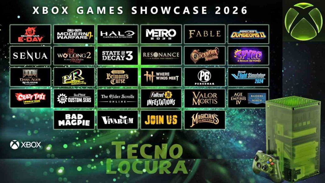 Xbox-Series-X25-XBOX-Games-Showcase-2026-Tecnolocura XBOX Games Showcase 2026