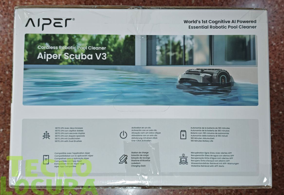 Análisis de la Aiper Scuba V3