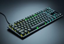 Razer Huntsman V3 Pro Low-Profile TKL 8K Hz primer teclado óptico analógico de perfil bajo para eSports Razer Huntsman V3 Pro Low-Profile TKL 8K Hz primer teclado óptico analógico de perfil bajo para eSports