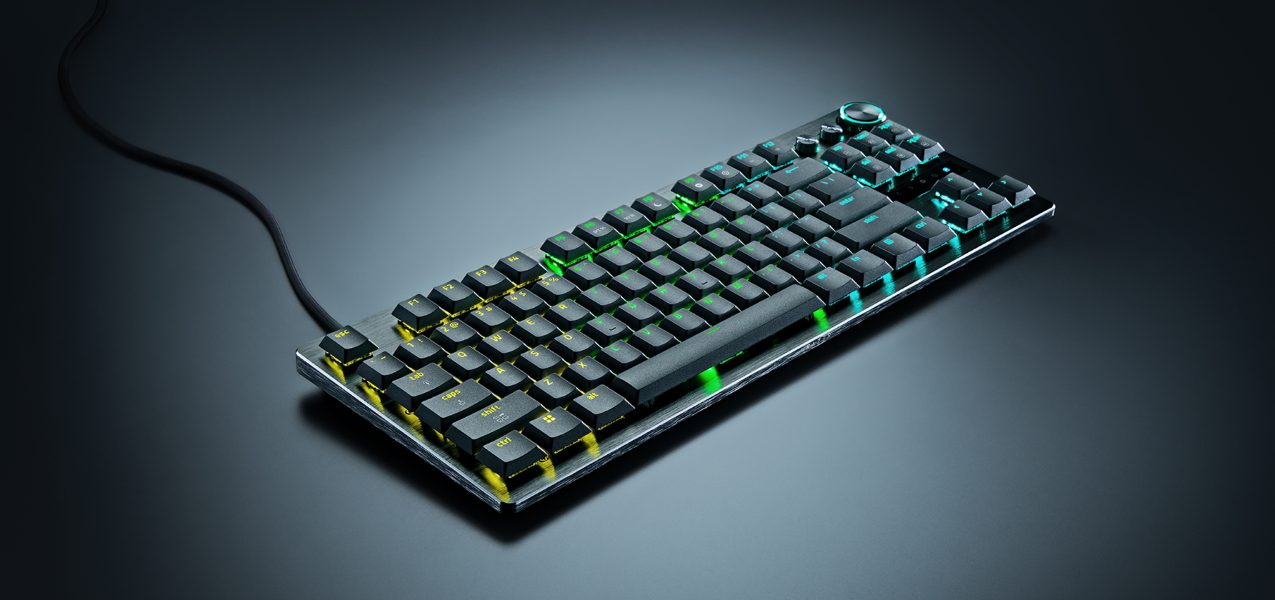 Razer Huntsman V3 Pro Low-Profile TKL 8K Hz primer teclado óptico analógico de perfil bajo para eSports