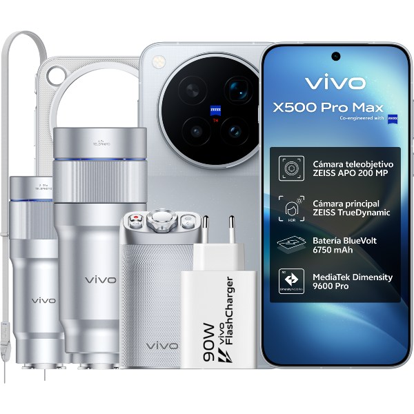 vivo X500 Pro Max y vivo X500 Pro llegarán a Europa junto con el vivo X Fold6